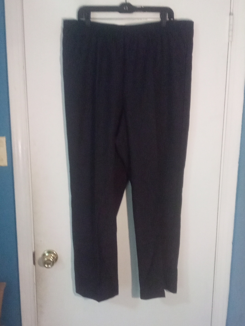 * Alfred Dunner Black Elastic Waist Dress Pants 18W NWT $42.50